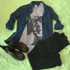 Black Khaki Pants - Skinny
